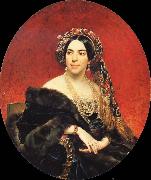 Karl Briullov Portrait of Princess Maria Volkonskaya oil painting